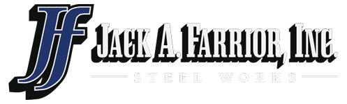 Jack A Farrior, Inc. Steel Works Logo